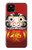 W2839 Japan Daruma Doll Case Cover Custodia e Flip Case per Google Pixel 4a 5G