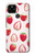 W3481 Strawberry Case Cover Custodia e Flip Case per Google Pixel 4a 5G