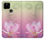 W3511 Lotus flower Buddhism Case Cover Custodia e Flip Case per Google Pixel 4a 5G
