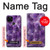 W3713 Purple Quartz Amethyst Graphic Printed Case Cover Custodia e Flip Case per Google Pixel 4a 5G