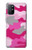 W2525 Pink Camo Camouflage Case Cover Custodia e Flip Case per OnePlus 8T
