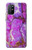 W2907 Purple Turquoise Stone Case Cover Custodia e Flip Case per OnePlus 8T