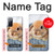 W0242 Cute Rabbit Case Cover Custodia e Flip Case per Samsung Galaxy S20 FE