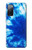 W1869 Tie Dye Blue Case Cover Custodia e Flip Case per Samsung Galaxy S20 FE