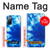 W1869 Tie Dye Blue Case Cover Custodia e Flip Case per Samsung Galaxy S20 FE