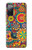 W3272 Colorful Pattern Case Cover Custodia e Flip Case per Samsung Galaxy S20 FE