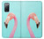 W3708 Pink Flamingo Case Cover Custodia e Flip Case per Samsung Galaxy S20 FE