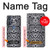 W2855 White Rattle Snake Skin Graphic Printed Case Cover Custodia e Flip Case per Motorola Edge+