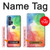 W2945 Colorful Watercolor Case Cover Custodia e Flip Case per Motorola Edge+