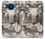 W1681 Steampunk Drawing Case Cover Custodia e Flip Case per Nokia 8.3 5G