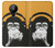 W2324 Funny Monkey with Headphone Pop Music Case Cover Custodia e Flip Case per Nokia 5.3