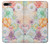 W3705 Pastel Floral Flower Case Cover Custodia e Flip Case per iPhone 7 Plus, iPhone 8 Plus