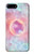 W3709 Pink Galaxy Case Cover Custodia e Flip Case per iPhone 7 Plus, iPhone 8 Plus