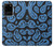 W3679 Cute Ghost Pattern Case Cover Custodia e Flip Case per Samsung Galaxy S20 Plus, Galaxy S20+
