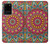 W3694 Hippie Art Pattern Case Cover Custodia e Flip Case per Samsung Galaxy S20 Plus, Galaxy S20+