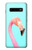 W3708 Pink Flamingo Case Cover Custodia e Flip Case per Samsung Galaxy S10 Plus