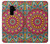 W3694 Hippie Art Pattern Case Cover Custodia e Flip Case per Samsung Galaxy S9 Plus