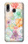 W3705 Pastel Floral Flower Case Cover Custodia e Flip Case per Samsung Galaxy A20, Galaxy A30
