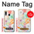 W3705 Pastel Floral Flower Case Cover Custodia e Flip Case per Samsung Galaxy A20, Galaxy A30