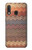 W3752 Zigzag Fabric Pattern Graphic Printed Case Cover Custodia e Flip Case per Samsung Galaxy A20e