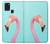 W3708 Pink Flamingo Case Cover Custodia e Flip Case per Samsung Galaxy A21s