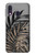 W3692 Gray Black Palm Leaves Case Cover Custodia e Flip Case per Samsung Galaxy A40