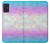 W3747 Trans Flag Polygon Case Cover Custodia e Flip Case per Samsung Galaxy A51