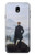 W3789 Wanderer above the Sea of Fog Case Cover Custodia e Flip Case per Samsung Galaxy J7 (2018), J7 Aero, J7 Top, J7 Aura, J7 Crown, J7 Refine, J7 Eon, J7 V 2nd Gen, J7 Star