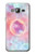 W3709 Pink Galaxy Case Cover Custodia e Flip Case per Samsung Galaxy J3 (2016)