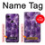 W3713 Purple Quartz Amethyst Graphic Printed Case Cover Custodia e Flip Case per Google Pixel 3a