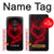 W3682 Devil Heart Case Cover Custodia e Flip Case per Motorola Moto G7 Play