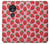 W3719 Strawberry Pattern Case Cover Custodia e Flip Case per Motorola Moto G7 Play