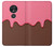 W3754 Strawberry Ice Cream Cone Case Cover Custodia e Flip Case per Motorola Moto G7 Play