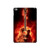 W0415 Fire Guitar Burn Tablet Case Cover Custodia per iPad mini 4, iPad mini 5, iPad mini 5 (2019)