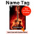 W0415 Fire Guitar Burn Tablet Case Cover Custodia per iPad mini 4, iPad mini 5, iPad mini 5 (2019)