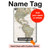 W0604 World Map Tablet Case Cover Custodia per iPad mini 4, iPad mini 5, iPad mini 5 (2019)