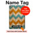 W3033 Vintage Wood Chevron Graphic Printed Tablet Case Cover Custodia per iPad mini 4, iPad mini 5, iPad mini 5 (2019)