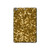 W3388 Gold Glitter Graphic Print Tablet Case Cover Custodia per iPad mini 4, iPad mini 5, iPad mini 5 (2019)