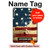 W2349 Old American Flag Tablet Case Cover Custodia per iPad Pro 12.9 (2015,2017)