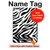 W3056 Zebra Skin Texture Graphic Printed Tablet Case Cover Custodia per iPad Pro 12.9 (2015,2017)