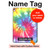 W1697 Tie Dye Colorful Graphic Printed Tablet Case Cover Custodia per iPad 9.7 (2017,2018), iPad 6, iPad 5