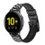CA0228 Python Skin Graphic Printed Cinturino in silicone e pelle Smartwatch per Samsung Galaxy Watch, Gear, Active