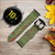 CA0479 Gustav Klimt Poppy Field Cinturino in silicone e pelle Smartwatch per Samsung Galaxy Watch, Gear, Active