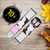 CA0641 Cow Cartoon Cinturino in silicone e pelle Smartwatch per Samsung Galaxy Watch, Gear, Active
