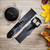 CA0534 Dream Catcher Wolf Howling Cinturino in silicone e pelle Smartwatch per Garmin Smartwatch