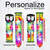 CA0652 Colourful Disco Star Cinturino in silicone e pelle Smartwatch per Fossil Smartwatch