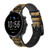 CA0662 Gustav Klimt Golden Tears Cinturino in silicone e pelle Smartwatch per Fossil Smartwatch