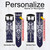 CA0670 Navy Blue Bandana Pattern Cinturino in silicone e pelle Smartwatch per Fossil Smartwatch