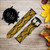 CA0675 Yellow Python Skin Graphic Print Cinturino in silicone e pelle Smartwatch per Fossil Smartwatch