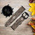 CA0698 Dragon Door Cinturino in silicone e pelle Smartwatch per Fossil Smartwatch